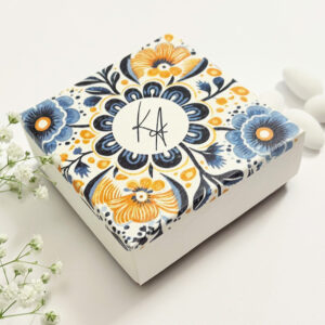 Mπομπονιέρα Kουτί Floral