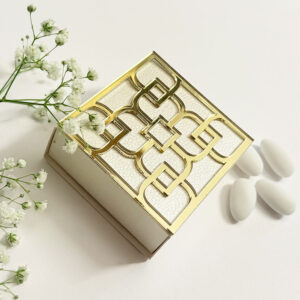 Μπομπονιέρα Κουτί με Plexiglass