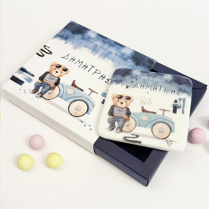 Μπομπονιέρα Βάπτισης Bear Little Boy