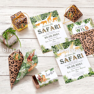 Μπομπονιέρα Βάπτισης Safari