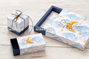 Μπομπονιέρα Βάπτισης Over the Moon