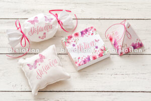 Μπομπονιέρα Βάπτισης Flowers