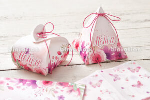 Μπομπονιέρα Βάπτισης Flowers