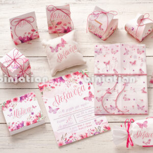 Μπομπονιέρα Βάπτισης Flowers