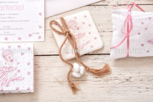 Μπομπονιέρα Βάπτισης Mπαλαρίνα