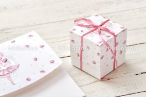 Μπομπονιέρα Βάπτισης Mπαλαρίνα