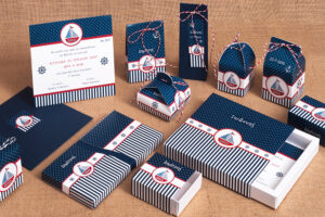 Μπομπονιέρα Βάπτισης Καράβι